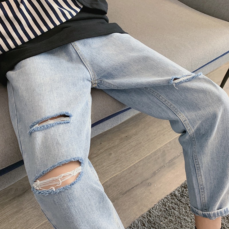 lee ripped jeans