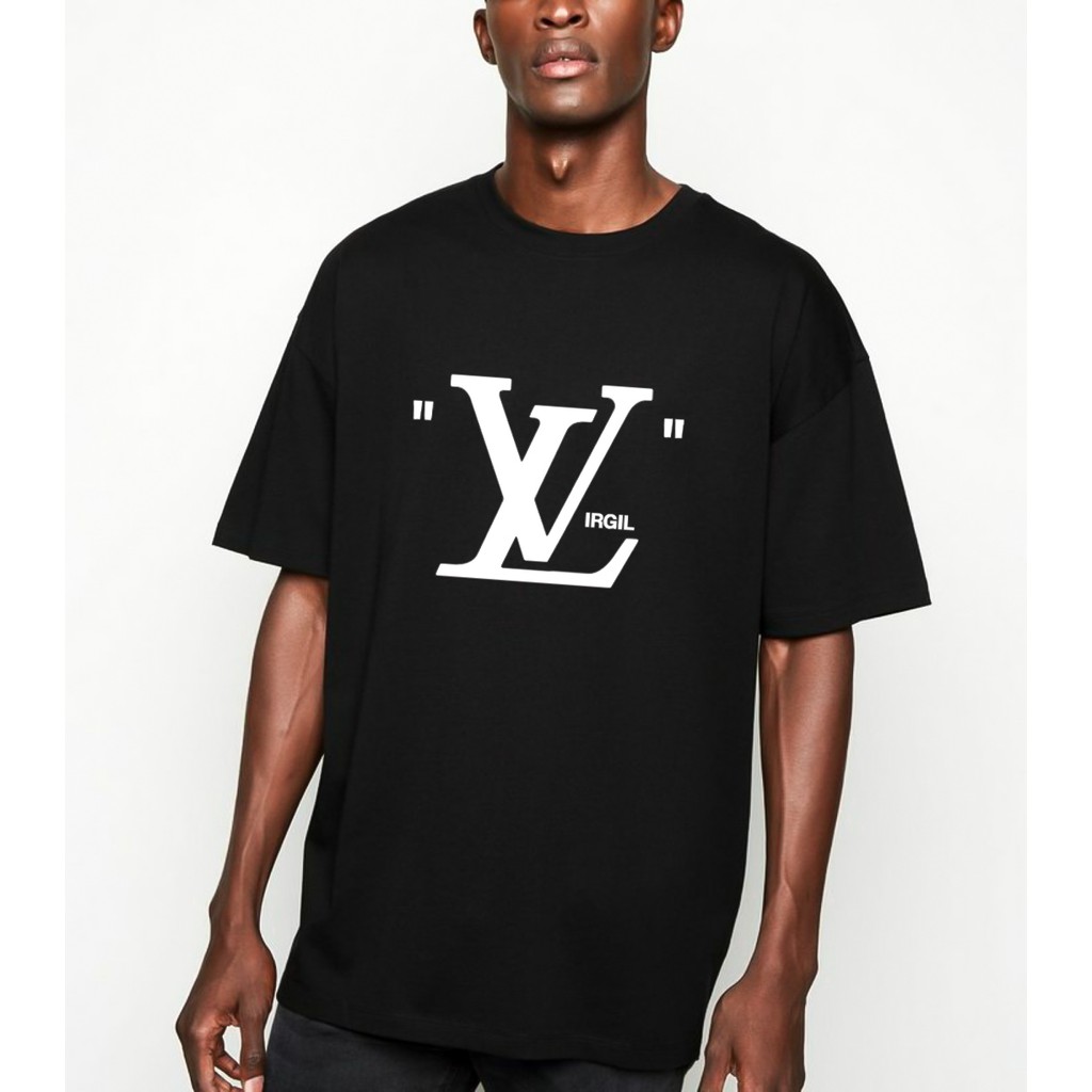 Louis Vuitton Men's XXL Virgil Abloh Snow LV Logo Do a Kickflip T