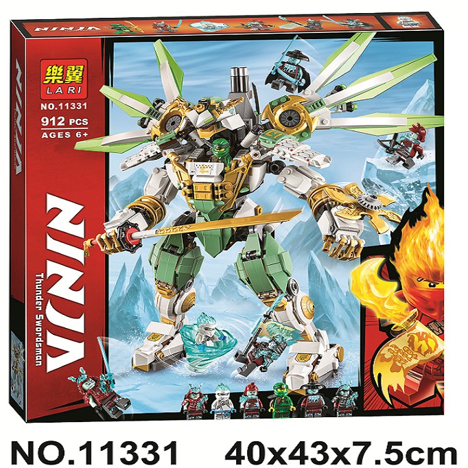 lego ninjago lloyd's titan mech