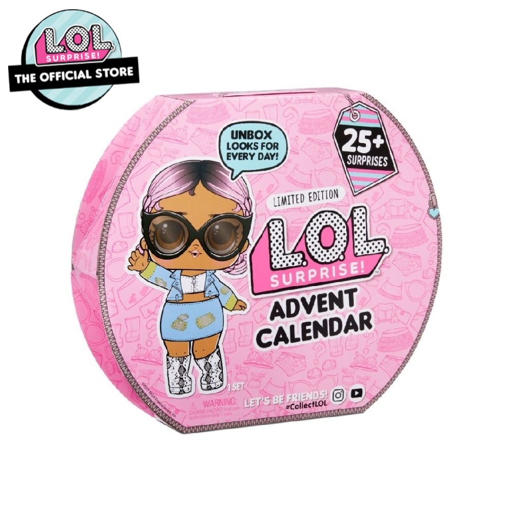 LOL Surprise Advent Calendar #OOTD Outfit Of The Day Doll | Shopee Malaysia