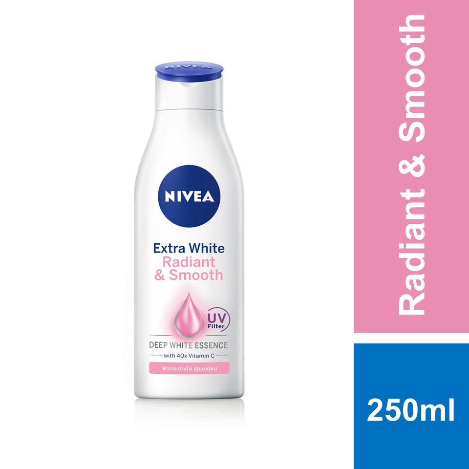 Nivea Body Lotion Extra White Radiant And Smooth 250ml Body Moisturizer Hand Cream 3867