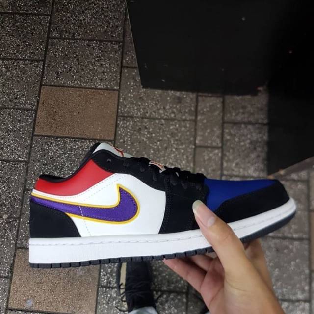 Nike Air Jordan 1 Low Lakers Top 3 Shopee Malaysia