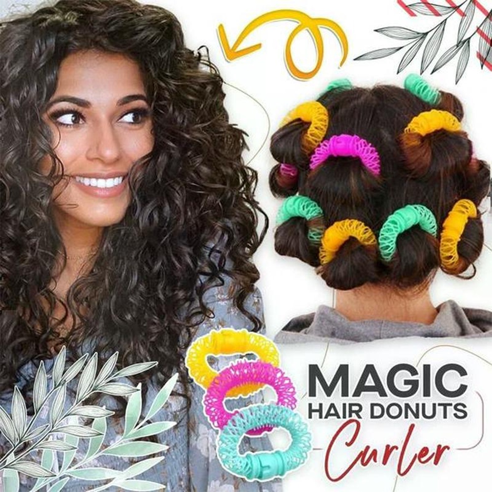 Magic Curler Hair Curler Elastic Bendy Curler Spiral Curls DIY Braiding Tool Women Hair Styling Roller Hair Accessories