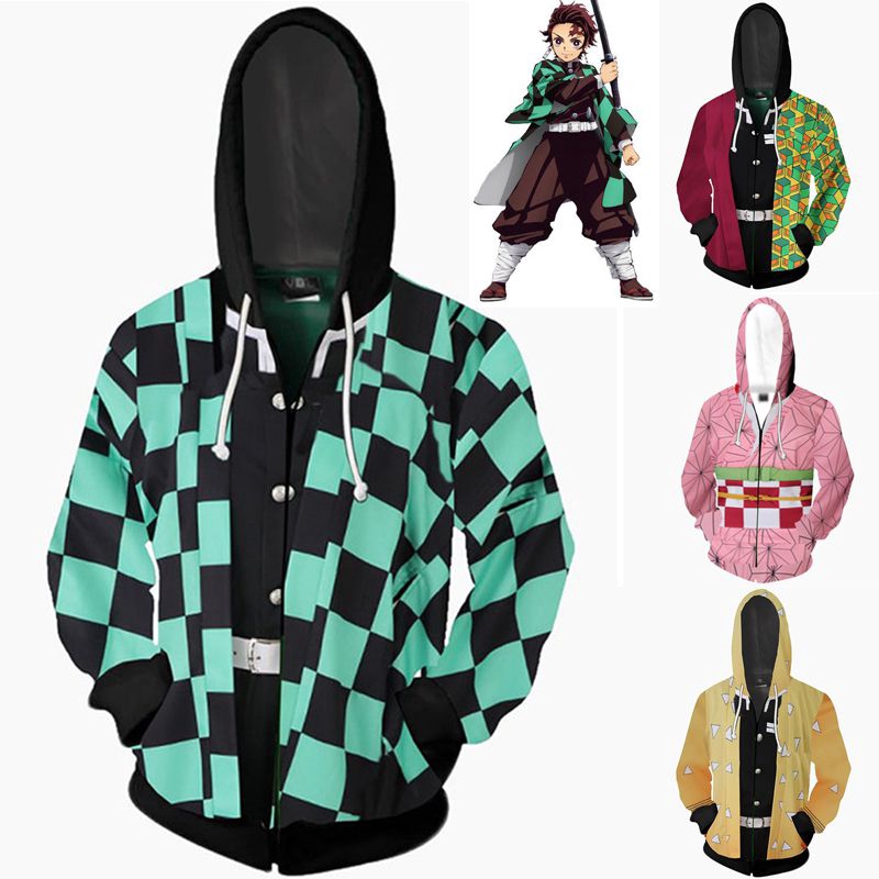 anime jackets and hoodies