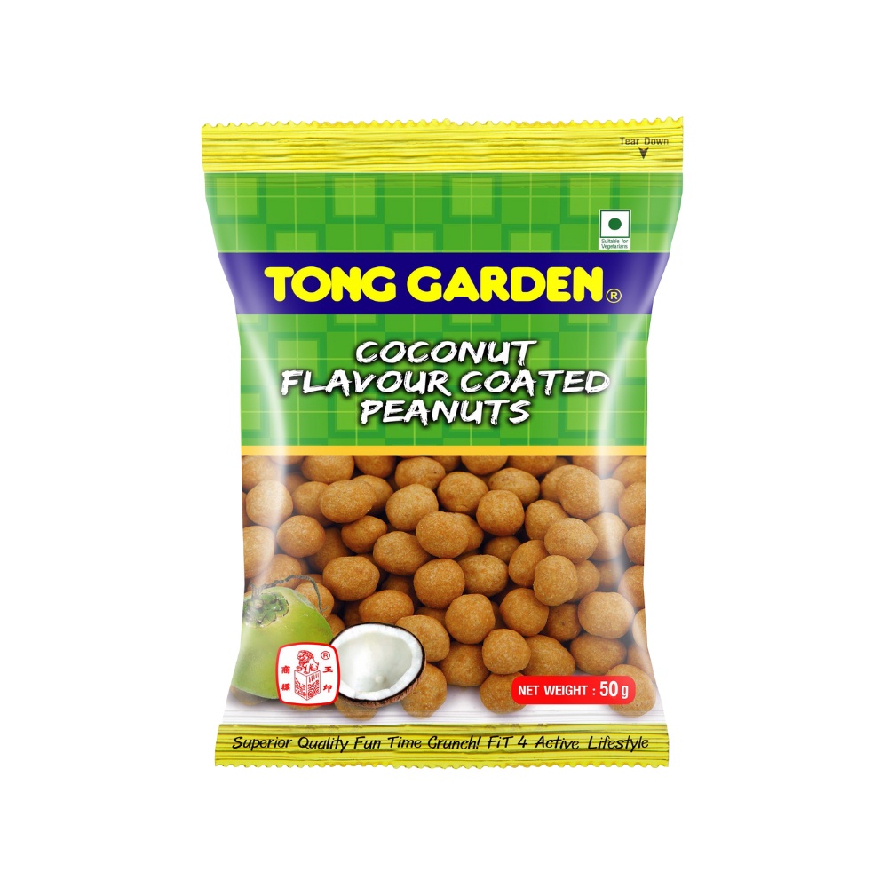 Tong Garden Coconut Cream Coated Peanuts (50g x 12 Packs) Shopee Malaysia
