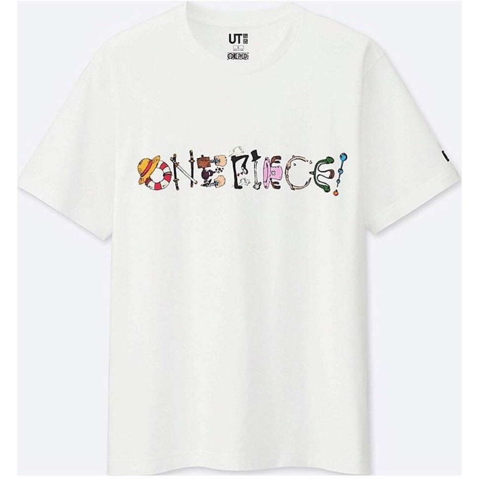 Nwt Uniqlo Licensed One Piece Tee Fashion Men T Shirt Tee White Shopee Malaysia