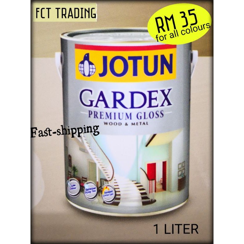 Jotun Gardex Premium Gloss For Wood And Metal 1l Shopee Malaysia 9981