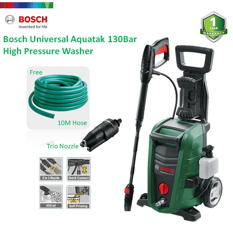 Bosch Universal Aquatak 130 Universal High Pressure Washer Ua130