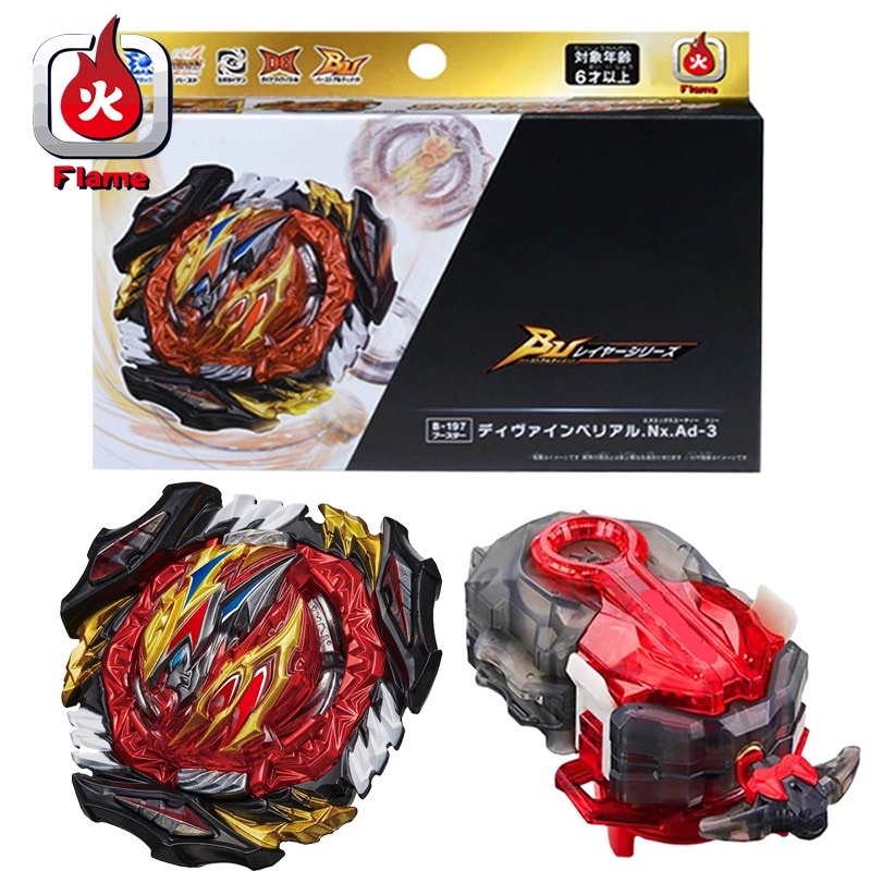 (Ready Stock)Flame Beyblade B197 Divine Belial | Shopee Malaysia