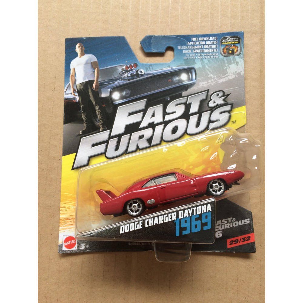 HOT WHEELS FAST FURIOUS DODGE CHARGER OFF-ROAD 1970 1/32 (RÁPIDO Y ...