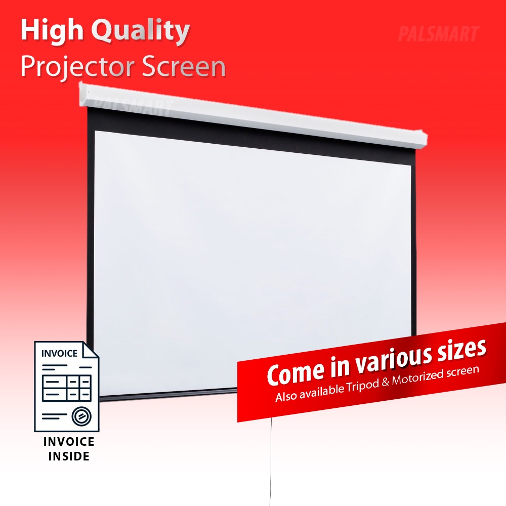 Projector Screen Manual Wall Screen Tripod Screen Motorized Screen Meki