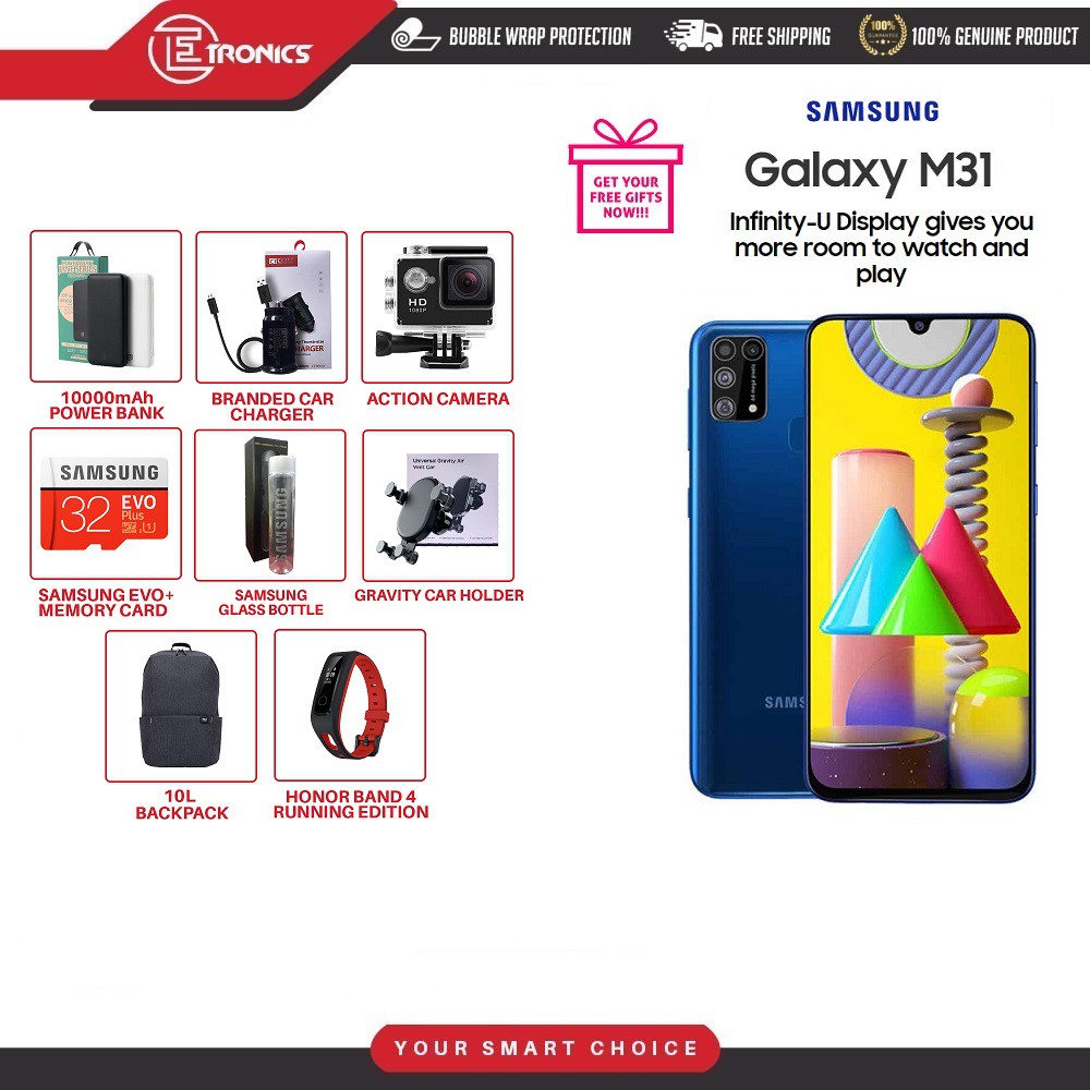 samsung galaxy m31 battery capacity