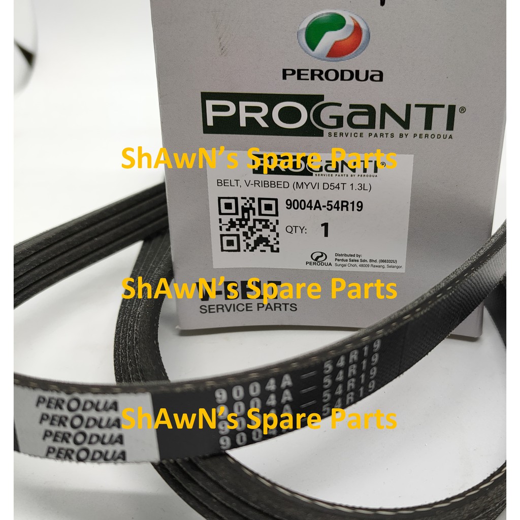 Original Pk Perodua Myvi Lagi Best Icon Proganti V Belt Alternator Fan