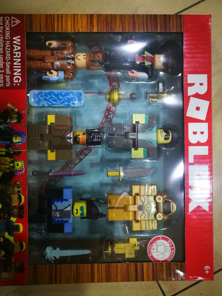 Mingyuan Roblox Legends Of Roblox 6pcs Figure Toys New Year Gifts For Kids