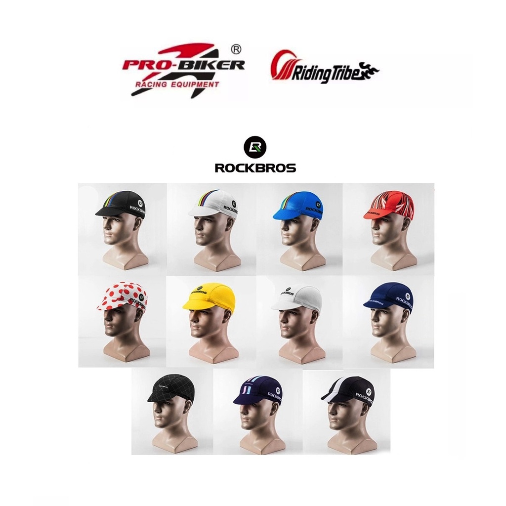 RockBros Cycling Cap Short Brim Cap Helmet Inner Cap Riding Cap Riding