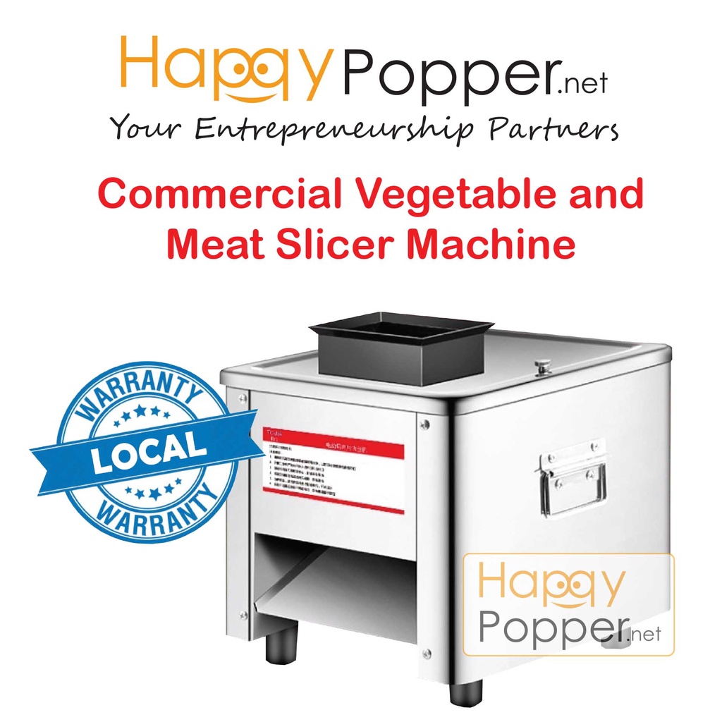 Happypopper Commercial  Electric Multifunctional Vegetable Meat Slicer Cutter Cutting Machine 3.5 mm GD-M0013