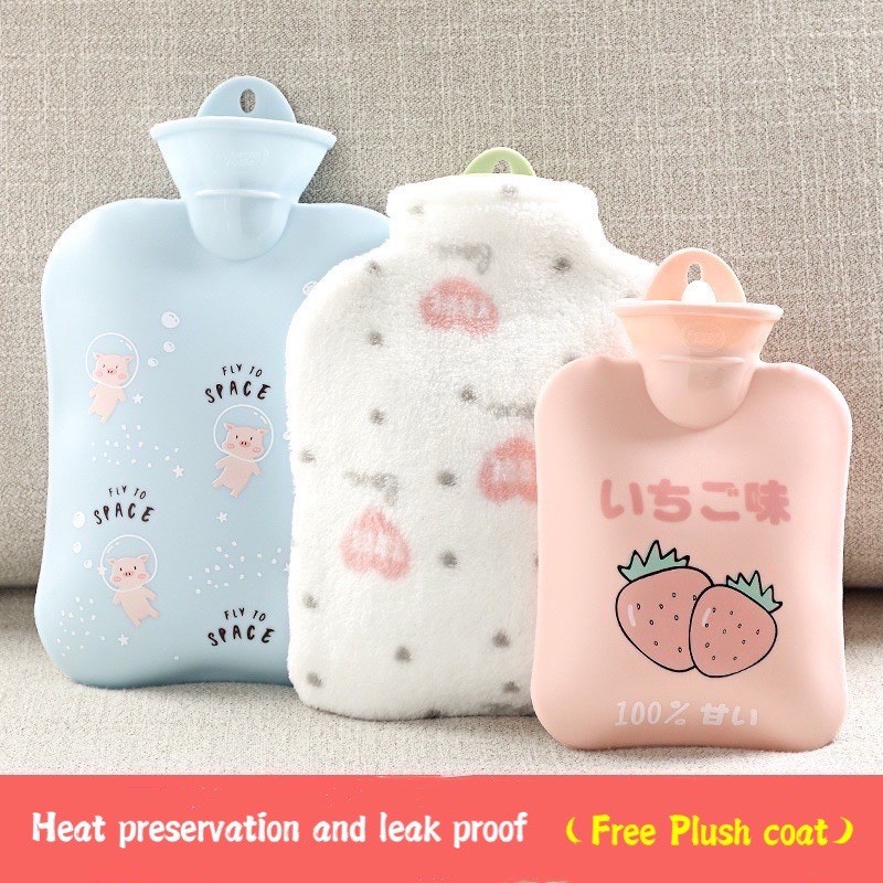 flushing-hot-water-bag-autumn-and-winter-warm-filling-plush-cloth-cover