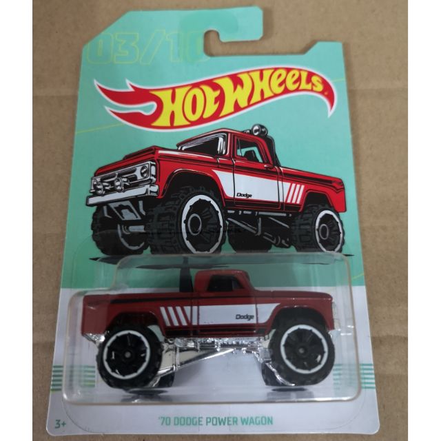 70 dodge power wagon hot wheels