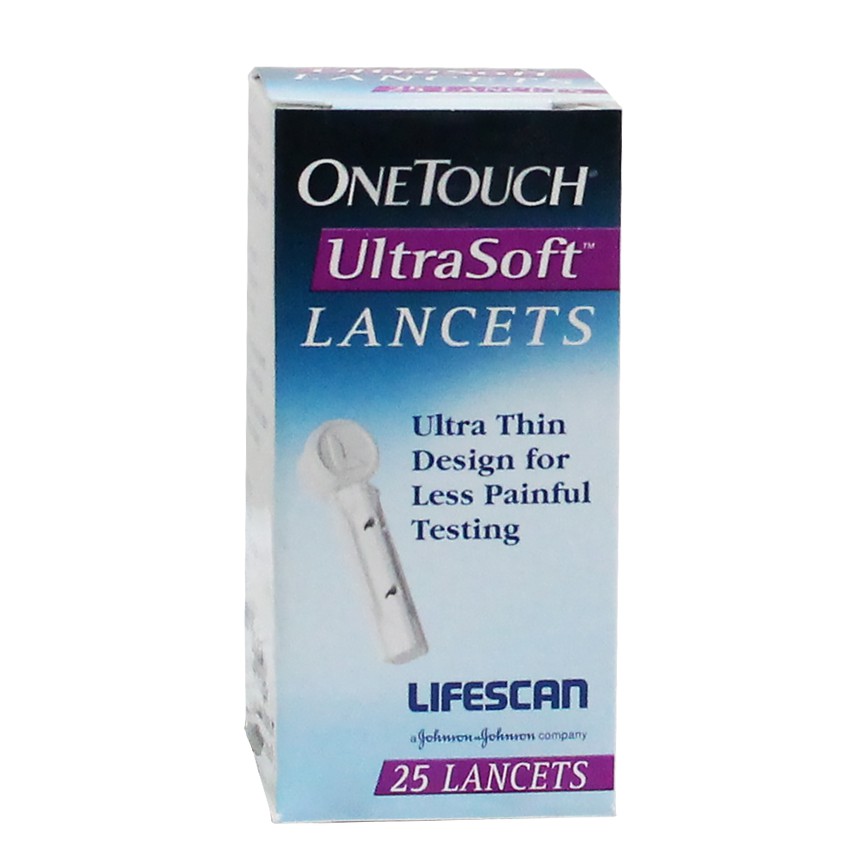 ONE TOUCH ULTRASOFT LANCETS 25S EXP 08/2024 Shopee Malaysia