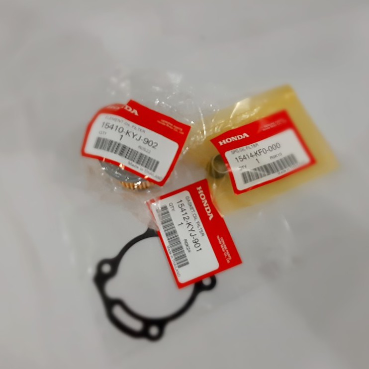HONDA CBR250 CRF250 SERVICE SET 15410-KYJ-902 15412-KYJ-901 15414-KFO ...
