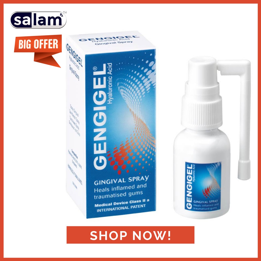 GENGIGEL GINGIVAL SPRAY 20ML | Shopee Malaysia