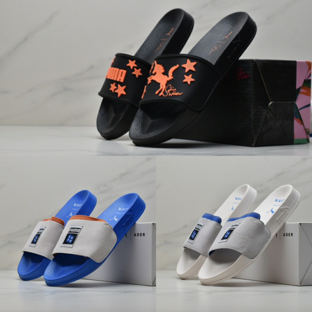 puma x ader error leadcat slide sandals