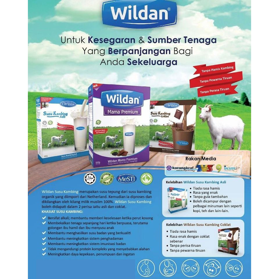 Susu Kambing Formula Wildan Susu Terbaik Untuk Ibu Hamil Shopee Malaysia