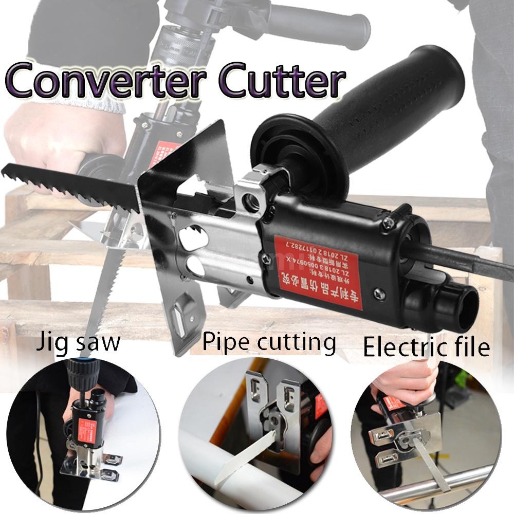 Multifunction Reciprocating Saw Attachment Change Electric Drill into ...