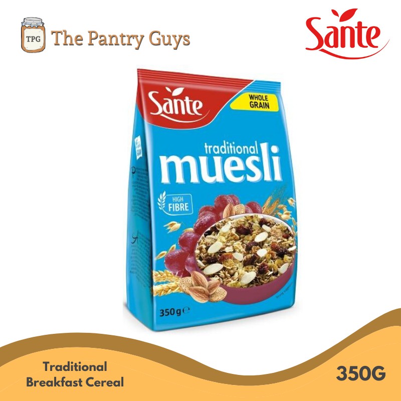 Sante Muesli Traditional Breakfast Cereal 350g Shopee Malaysia