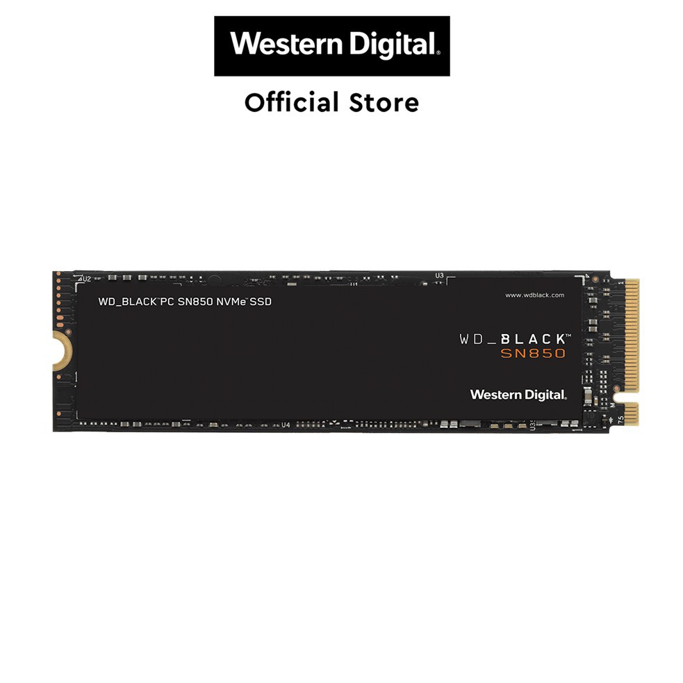 Western Digital Wd Black Sn850 500gb 1tb 2tb M 2 Ssd Pcie Gaming Nvme Solid State Drive Without Heatsink Shopee Malaysia