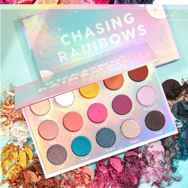 Ready Stock Colourpop Chasing Rainbows Eyeshadow Palette