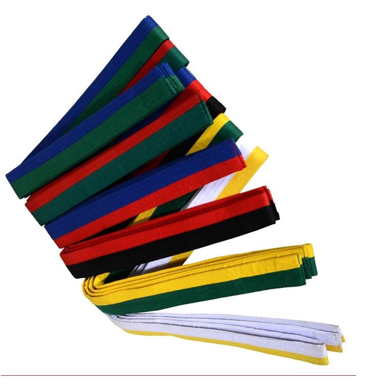 Taekwondo belts for with red, blue, green, black children taekwondo ...