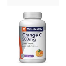 Vita Health Vitamin C 500mg 100's / 2 x100's [Chewable]
