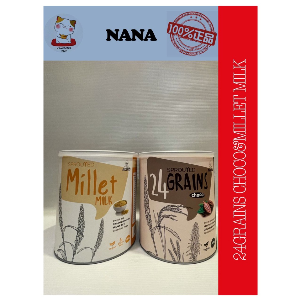 NANA MILLET MILK/NANA 24 GRAINS CHOCO 700G Shopee Malaysia
