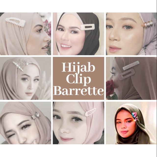 Hijab Clip Set B Pin Sepit Tudung Jepit Rambut Viral  Hair 