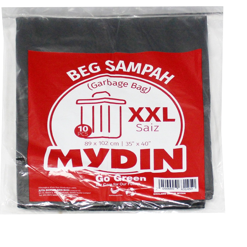 Mydin Garbage Bag XXL (10 Pcs) Shopee Malaysia