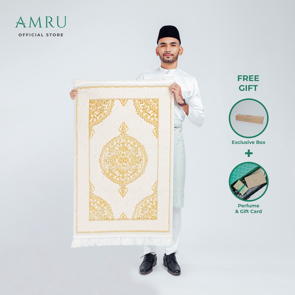 Sejadah Amru Orhan Emperor Gold Sejadah Gebu Sejadah Tebal Sejadah Hantaran Kahwin Shopee 4553