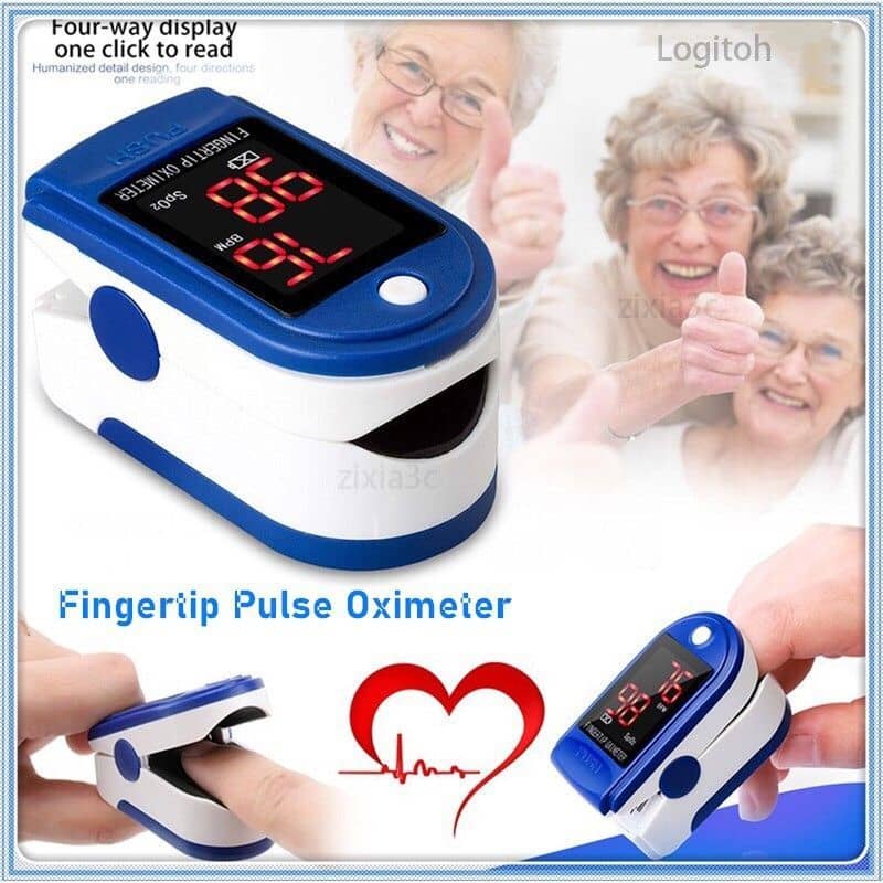 Portable Finger Oximeter Fingertip Pulsoximeter Medical Equipment With Sleep Monitor Heart Rate Spo2 PR Pulse Oximeter