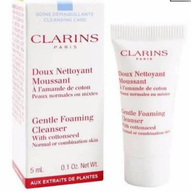 clarins gentle foaming cleanser tamarind