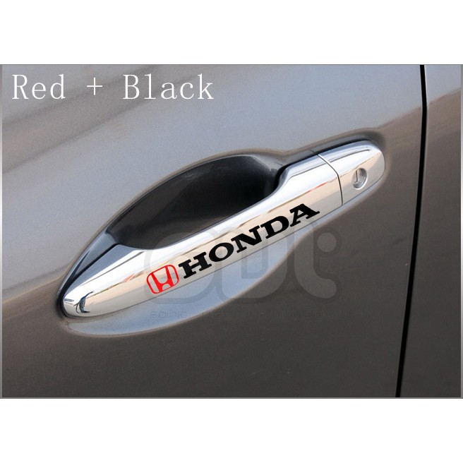 Honda Door Handle Sticker(4pcs) Shopee Malaysia