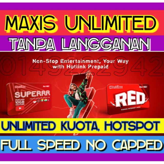 Maxis Unlimited Terbaru 2020 Shopee Malaysia