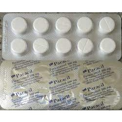 PARACIL Paracetamol 500mg 10 Tablets/Strip (panadol generic) | Shopee ...