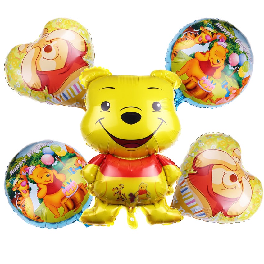 Winnie The Pooh Bear Tigger Party Supplies Birthday Party Aluminum ...