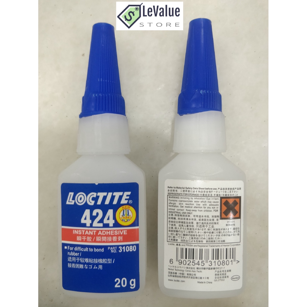 Loctite 480 Sekundenkleber Cyanacrylat Klebstoff für stoßfeste
