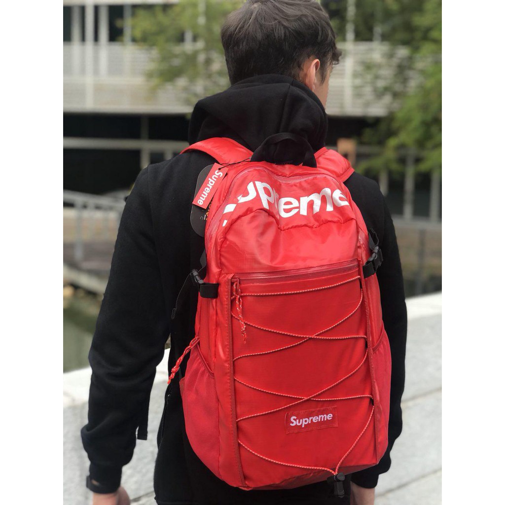 supreme backpack fw17 black