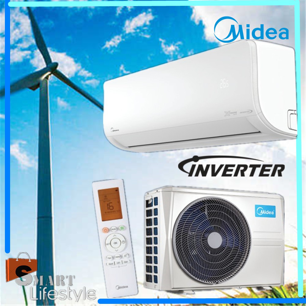 Midea 1HP R32 Inverter Air Conditioner MSXS10CRDN8 / 10CRDN8 Shopee