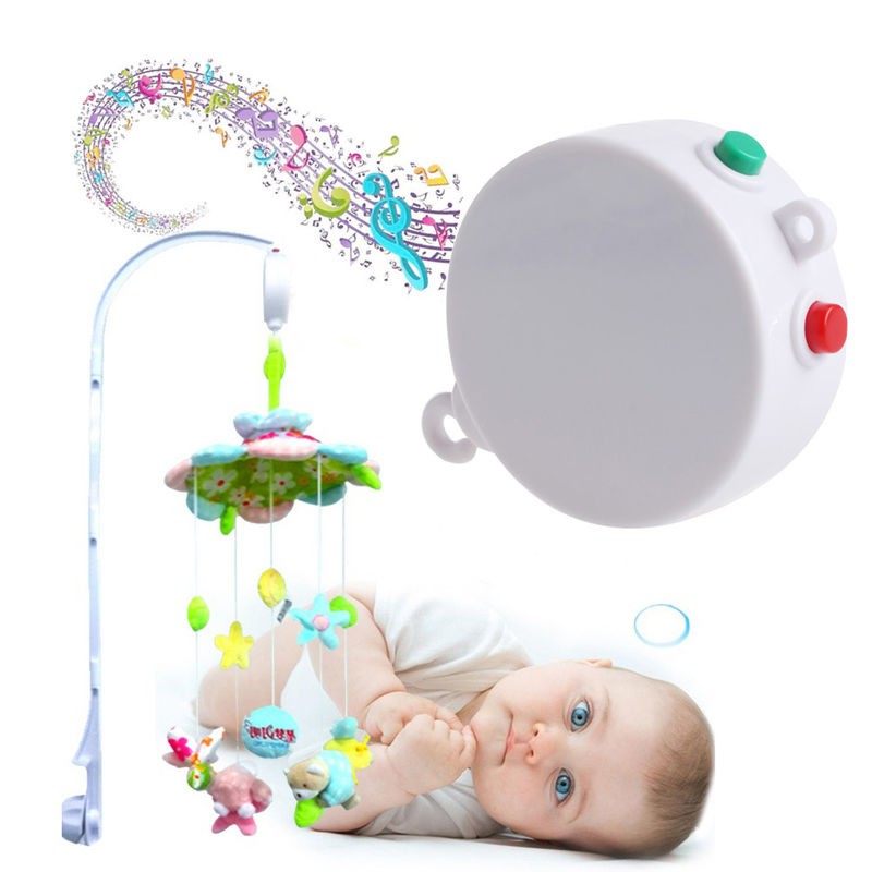 Nursery New 35 Songs Rotary Baby Mobile Crib Bed Toy Music Box