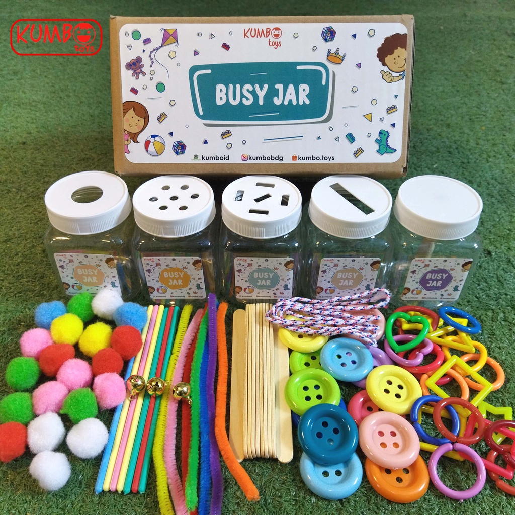 Durable Have Explore Fun: 8-in-1 Sensory Jar Toy Educational Motor Skills Development Children Must - Image 2