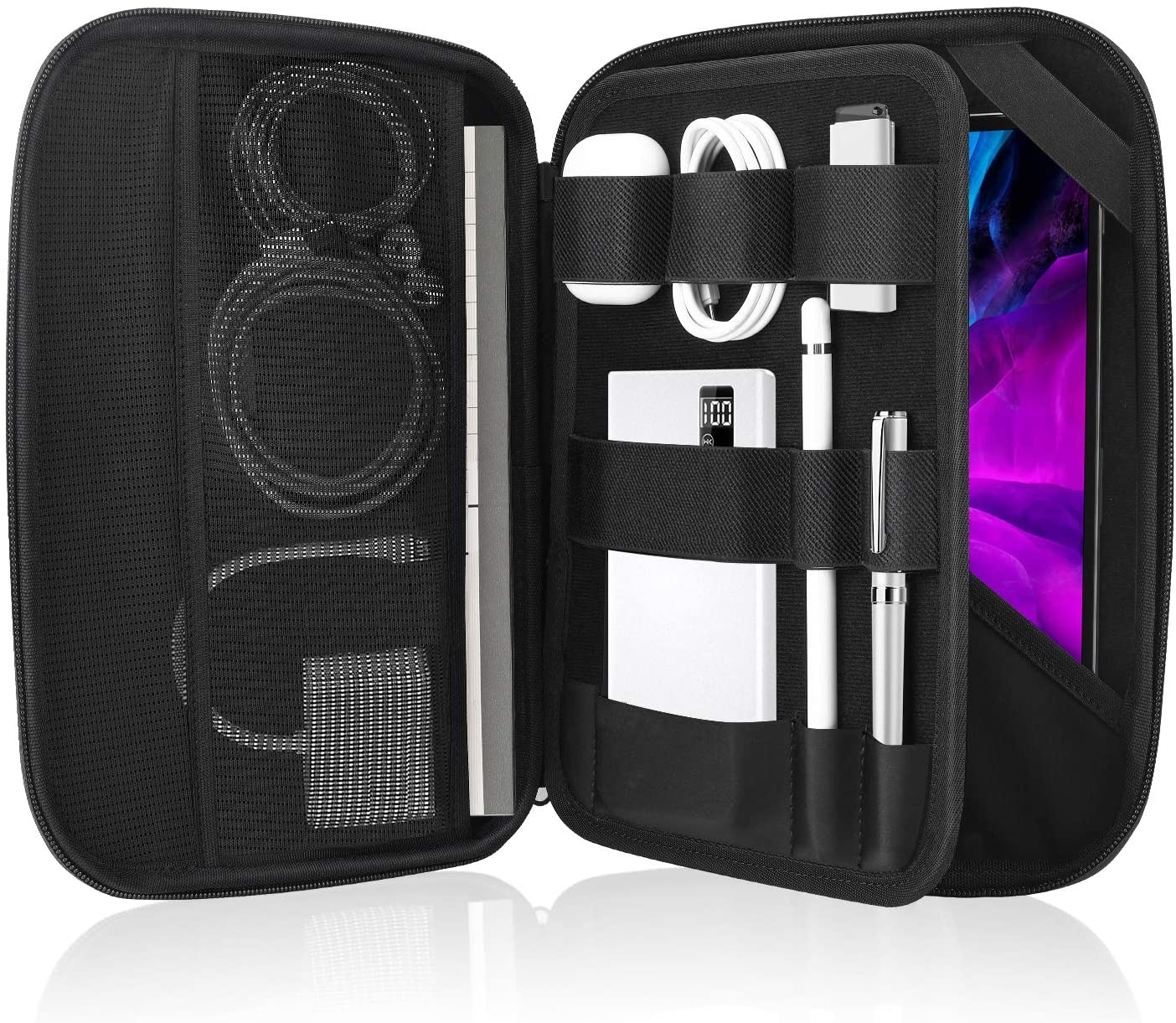 MoKo 911 Inch Tablet Sleeve Bag Hard EVA Carrying Business Portfolio