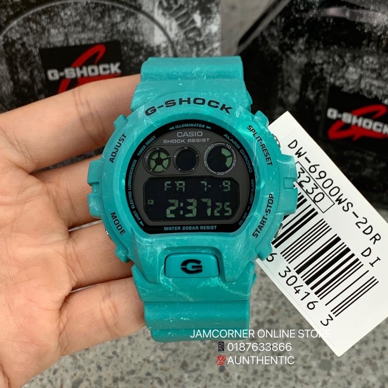 CASIO G-SHOCK DW6900WS-2JF - 腕時計(デジタル)